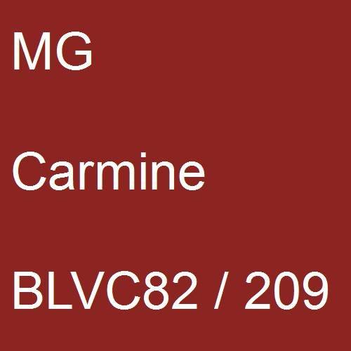 MG, Carmine, BLVC82 / 209.